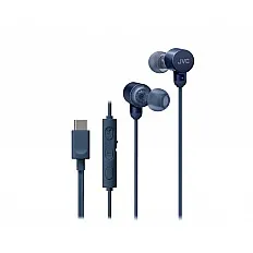 Casti JVC HA-FR29UC-A-U, Cu fir, In-Ear, Microfon, USB-C, Functie Mod Sunet, Husa, albastru