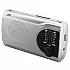 Radio JVC RA-E321S, tuner analogic FM/AM, mufa jack pentru casti, argintiu