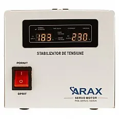 Stabilizator de tensiune cu servomotor PHK-1000VA precizie 3% (PHK-1000VA)