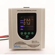 UPS Centrala termica sinus PRO 500E 350W, sinus pur, acumulator extern , Compatibil LiFePo4 (UPS-ARAX-PRO500E-LIFEPO4)