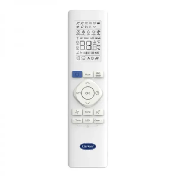 Aparat aer conditionat Carrier CoolEasy, 12000 BTU, Clasa A+++, control WiFi, flux de aer 3D (42QHE12D8SH-38QHE12D8SH) Aparat aer conditionat Carrier CoolEasy, 12000 BTU, Clasa A+++, control WiFi, flux de aer 3D (42QHE12D8SH-38QHE12D8SH)