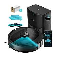Robot de aspirare Cecotec Conga 8290 Immortal Ultra Power Home X-Treme, 7000 Pa, iTech Laser Eye, baza autocuratare, autonomie 280 minute, aspirator si mop (08612)