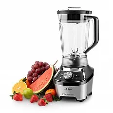 Blender de masa ETA Vital Blend Mini II 5100 90000, 1200W, 1.85 litri, 3 programe, otel inoxidabil, negru