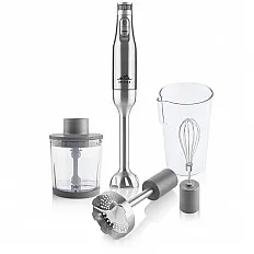 Blender vertical 4 in 1 ETA Spesso II 4215 90000, 1200 W, 6 viteze plus TURBO, otel inoxidabil, gri