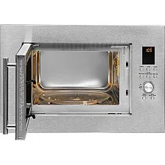 Cuptor cu microunde incorporabil ECG MTD 2390 VGSS, 23 L, interior din inox, 8 programe automate, 900 W + 1000 W