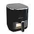 Friteuza cu aer cald 138748 Michelino, 5 litri, 1450 W, 80 °C - 200 °C, 12 programe presetate, negru