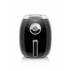 Friteuza cu aer fierbinte ETA Storio 6172 90020, 1350 W, 3 litri, 80-200 ° C, design retro, negru