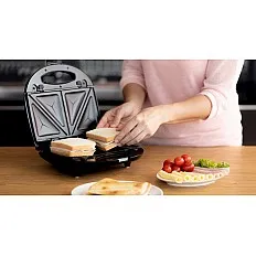 Sandwich-maker 4 in 1 Gallet Torcy CRO 616, 700W, 4 tipuri de placi detasabile