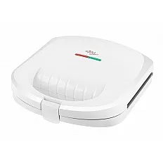 Sandwich maker GALLET SAUMUR CRO625, 800 W, 4 sandwich-uri triunghiulare, alb
