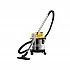 Aspirator multifunctional ETA Fachmann 4211 90000, 1200W, 15 litri, aspirare uscata si umeda, functie de suflare, negru/galben