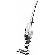 Aspirator vertical si mop 3 in 1 fara fir ECG VT 4420 Simon, 75 W, baterie Li-Ion 14.8 V, 600 ml, alb