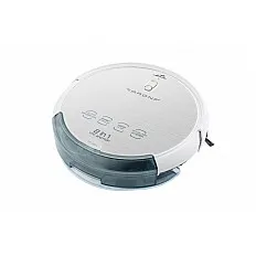 Robot aspirator cu mop ETA Aron 3512 90000, Wi-Fi, baterie Li-Ion 14.4 V, 300 ml, autoincarcare, navigare giroscopica, alb