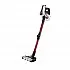 Aspirator vertical 2 in 1 fara fir ETA Elastic 2231, Li-ion 21.6 V, 0.45 l, tub flexibil, negru cu rosu