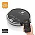 Robot aspirator cu mop ETA Aron 2512 90000, Wi-Fi, baterie Li-Ion 14.4 V, 300 ml, autoincarcare, navigare giroscopica, negru