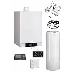 Viessmann Vitodens 200-W 49 kW cu boiler monovalent Vitocell 300L (B2HAR56)