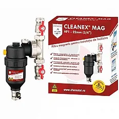 Filtru Antimagnetita Cleanex HF1 3/4 + robineti si solutie de curatare
