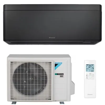 Aer conditionat Daikin Stylish Bluevolution 9000 BTU, Negru, Inverter, control Wi-Fi, Clasa A+++/A+++. 3 ani garantie (FTXA25CB-RXA25A8)