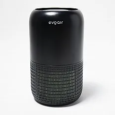 Purificator de aer Evoair, Yuvo, Lampă UV-C, Filtru 3in1, True Hepa, Carbon Activ, Pre-filtru, 4 viteze, Funcție Polen/Animale, Mod Noapte, Blocare Ecran, Lumină Ambientală, Negru (YUVOBL)