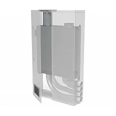 HELTY FLOW 1000 STEEL - MONTAJ TAVAN SAU PERETE ( 1000 mc/h) (Flow1000)