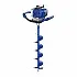 Motoburghiu Hyundai HY-EA520, benzina 2,2 CP, include burghiu 100, 150, 200 mm (HY-EA520)