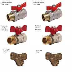 Pachet instalare centrale termice pe gaz - Basic