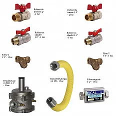 Pachet instalare centrale termice pe gaz - Complet