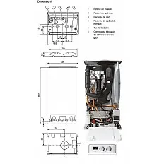 Centrala termica in condensare Protherm Lynx Condens 25-A 25kW (L0010015684)