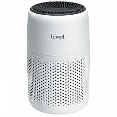 Purificator de aer Levoit Core Mini, Filtru 3 in 1 True HEPA, Panou Comanda Touch Screen, Alb (CoreMini)