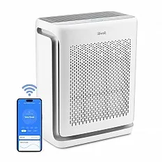 Purificator de aer Smart Levoit Vital 200S Pro Wi-Fi, Filtru True HEPA, Acoperire până la 46 m², Senzor Calitate Aer, Compatibil Alexa & Google Home, Alb (VITAL200S)