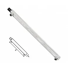 Sterilizator apa UV PureTECH UVC55A, lampa 55W, debit 2.8 m3/h, carcasa inox, conexiune 1 inch, eficienta pana la 99.9%
