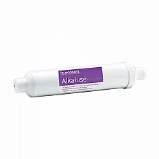 Filtru inline alcalinizare si remineralizare Ecosoft Alkafuse, crestere PH 7-10, conectori rapizi, compatibil sisteme osmoza inversa
