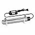 Sterilizator UV apa PureTECH UVC6A, putere lampa 6W, debit 2.6 litri/min, eficienta pana la 99.9%, carcasa inox, conexiune 1/4 inch, doza iradiere 30 mJ/cm²