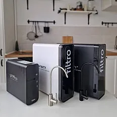 Sistem ultrafiltrare FILTRO UF99, 4 stadii, membrana 0.01 microni, cartuse twist, debit 3.8 litri/min, fara electricitate, montaj sub chiuveta