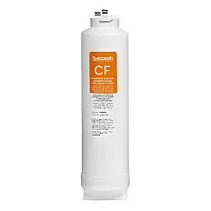 Prefiltru cu polipropilena si carbune activat Ecosoft CPVDFRO, montaj twist, compatibil cu sistemul de osmoza inversa Ecosoft Cross90