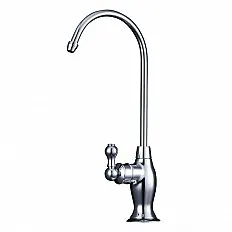 Baterie bucatarie PureTECH pentru apa filtrata, monocomanda, pipa pivotanta 360°, cartus ceramic, mufa rapida 1/4 (6 mm), finisaj cromat