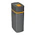 Statie automata dedurizare Ecosoft Anthracite Gold 370, 37 litri rasina Ecomix A, debit nominal 2.2 m3/h, cabinet gri-portocaliu