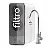 Sistem de osmoza inversa cu debit direct FILTRO INFINITY Lite DF600, capacitate membrana 600 GPD, pompa booster inclusa, 3 stadii de filtrare, fara bazin de stocare, monitorizare TDS apa filtrata