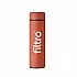 Termos FILTRO Thermo LED Orange, perete dublu din inox 304, afisaj digital tactil al temperaturii, infuzor inclus, capacitate 500 ml