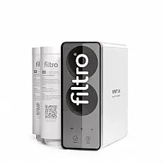 Cartus filtrare 2 in 1 FILTRO INFINITY Lite, polipropilena si carbune activat din coaja de cocos, stadiul 1, montare rapida twist