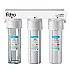 Sistem de filtrare apa sub chiuveta FILTRO Standard MF3, 3 stadii cu cartuse clasice, ultrafiltrare 1 micron, carcasa transparenta din plastic BPA Free, baterie inclusa