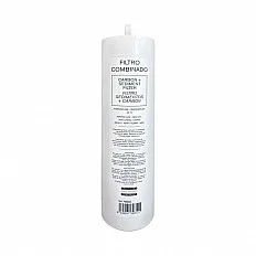 Cartus filtrant 2 in 1 FILTRO Glaciar Juman, polipropilena si carbune activat, sistem twist, inlocuire anuala fara scule, compatibil Glaciar Juman si Glaciar Juman Sparkling