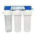 Sistem de filtrare apa Aquafilter FILTRO MF3 CLASIC, 3 stadii microfiltrare, grad 5 microni, montare sub chiuveta, baterie inclusa