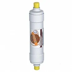 Filtru inline dedurizare apa Aquafilter AISTRO-2-QM, dimensiuni 12x2.5, stem pentru conectori rapizi, compatibil sistem UF5 BLACK
