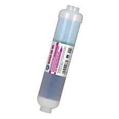 Cartus filtrant in-line Aquafilter AICRO-AB, carbune activ granular si polipropilena, tehnologie nanosilver BACinix, dimensiuni 10.8