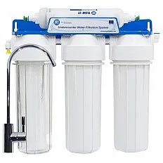 Purificator apa cu ultrafiltrare Aquafilter FILTRO UF4 CLASIC, 4 stadii, membrana 0.02 microni, montare sub blat fara bazin