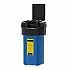 Carcasa filtru FILTRO Big Blue 10, conexiune 1 inch alama, cartus 4.5x10, supapa presiune, suport metalic si cheie strangere, debit 35 l/min, apa rece toata casa