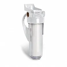 Carcasa filtrare apa Ecosoft ES-CAR-10T transparenta 10 inch, filet 3/4, cartus polipropilena 5 microni inclus