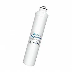 Cartus filtrant twist Aquafilter AF-DED-TW, polipropilena 1 micron, carcasa alba cu garnitura de etansare pentru sedimente si impuritati