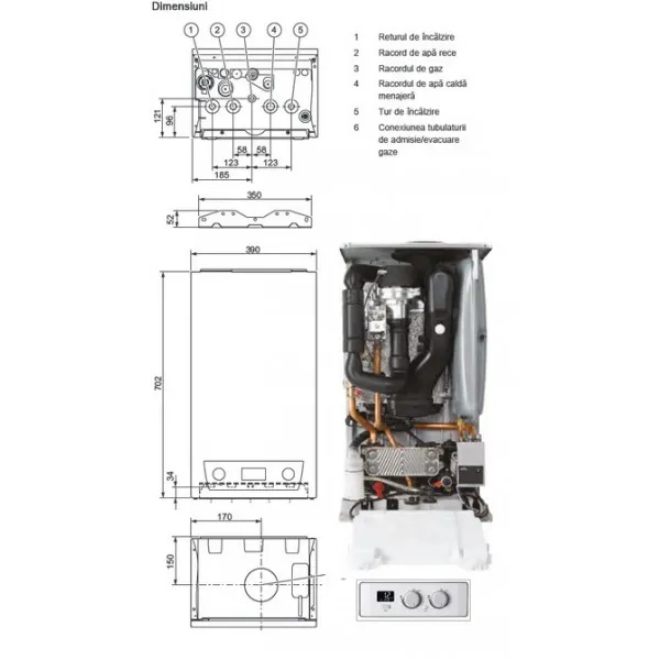 Centrala termica in condensatie Protherm Lynx Condens 30-A 30kW (L0010015685) Centrala termica in condensatie Protherm Lynx Condens 30-A 30kW (L0010015685)