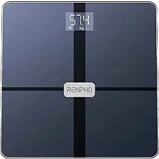 Cantar de baie Smart Renpho WBE28, Wifi, Bluetooth, Maxim 180Kg, 13 masuratori, BMI, Compatibil cu Samsung Health, Apple Health, Google Fit and Fitbit sync (PUK-ES-WBE28-BK)